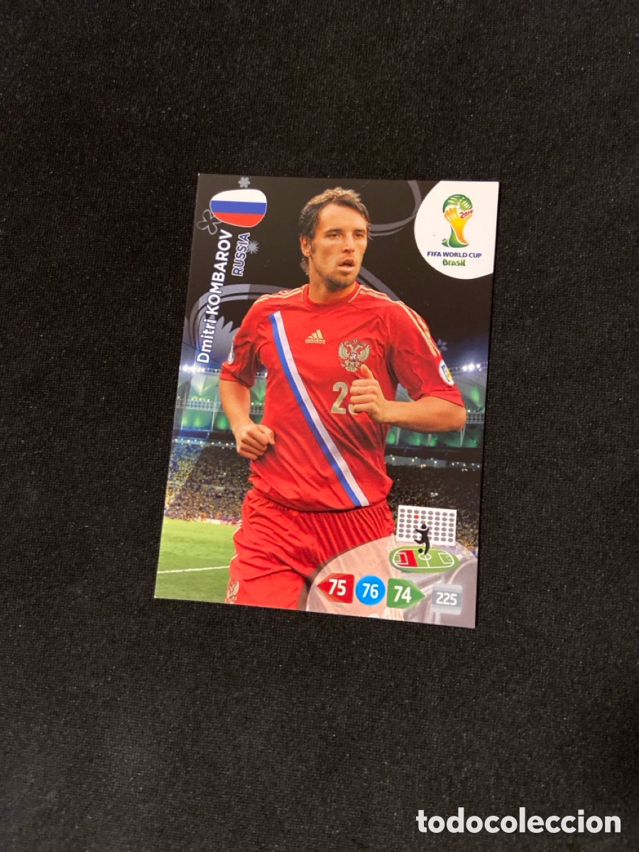 Figurine di Calcio: KOMBAROV 282 (RUSIA) PANINI ADRENALYN MUNDIAL 2014 BRASIL 14 FUTBOL CARTA A-1