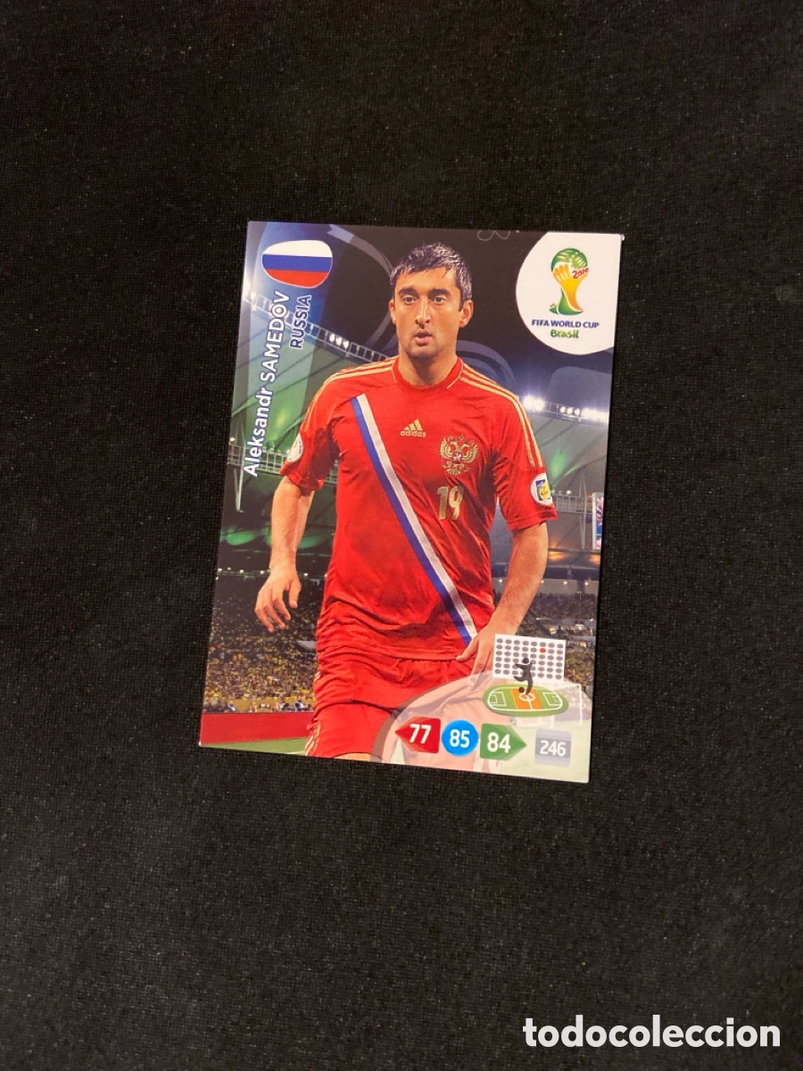 Figurine di Calcio: SAMEDOV 289 (RUSIA) PANINI ADRENALYN MUNDIAL 2014 BRASIL 14 FUTBOL CARTA A-1