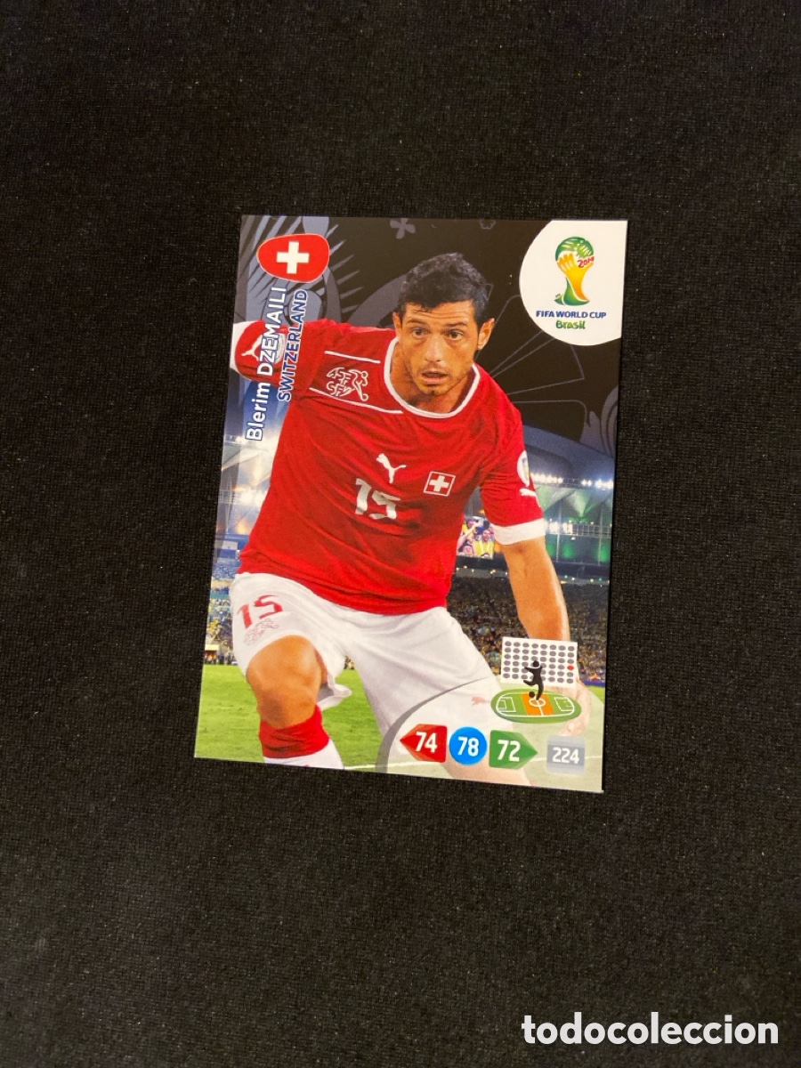 Figurine di Calcio: DZEMAILI 297 (SUIZA) PANINI ADRENALYN MUNDIAL 2014 BRASIL 14 FUTBOL CARTA A-1