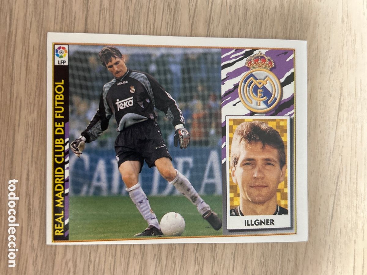 Cromos de f&uacute;tbol: ILLGNER REAL MADRID LIGA ESTE 1997 1998 97 98 NUNCA PEGADO SIN PEGAR