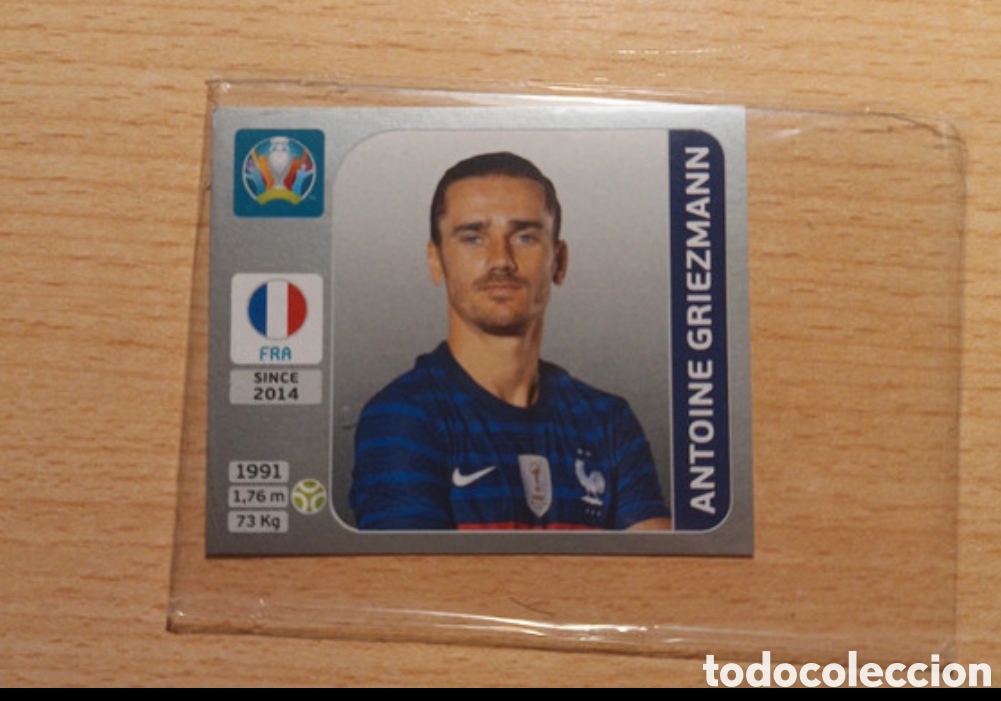 Cromos de F&uacute;tbol: 589 GRIEZMANN FRANCIA TOURNAMENT EDITION CROMO FUTBOL PANINI EUROCOPA 2020 2021 EURO 20 21