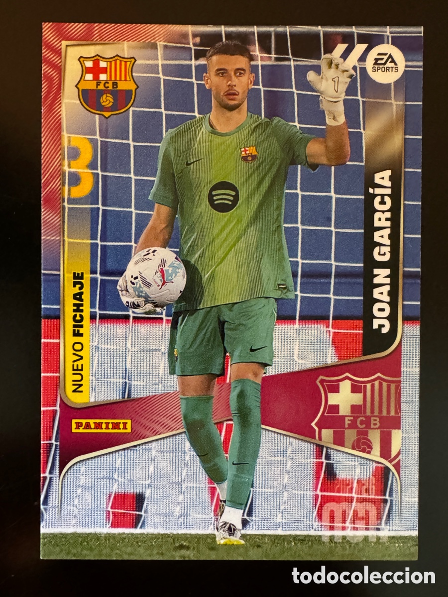 Football Stickers: Joan Garc&iacute;a 450 fichaje Barcelona Megacracks 2025/26