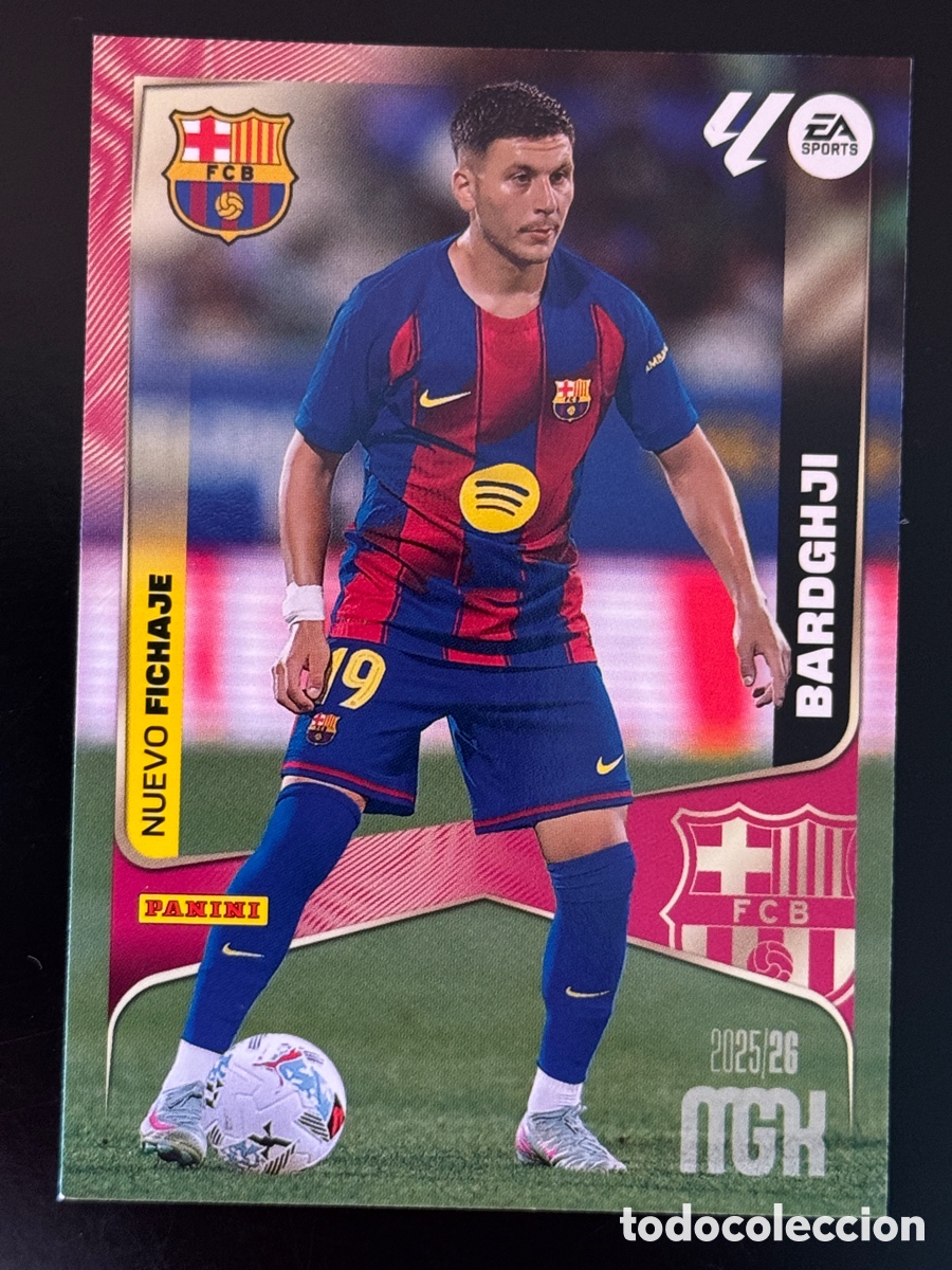 Cartes &agrave; collectionner de Football: Bardghji 456 fichaje Barcelona Megacracks 2025/26