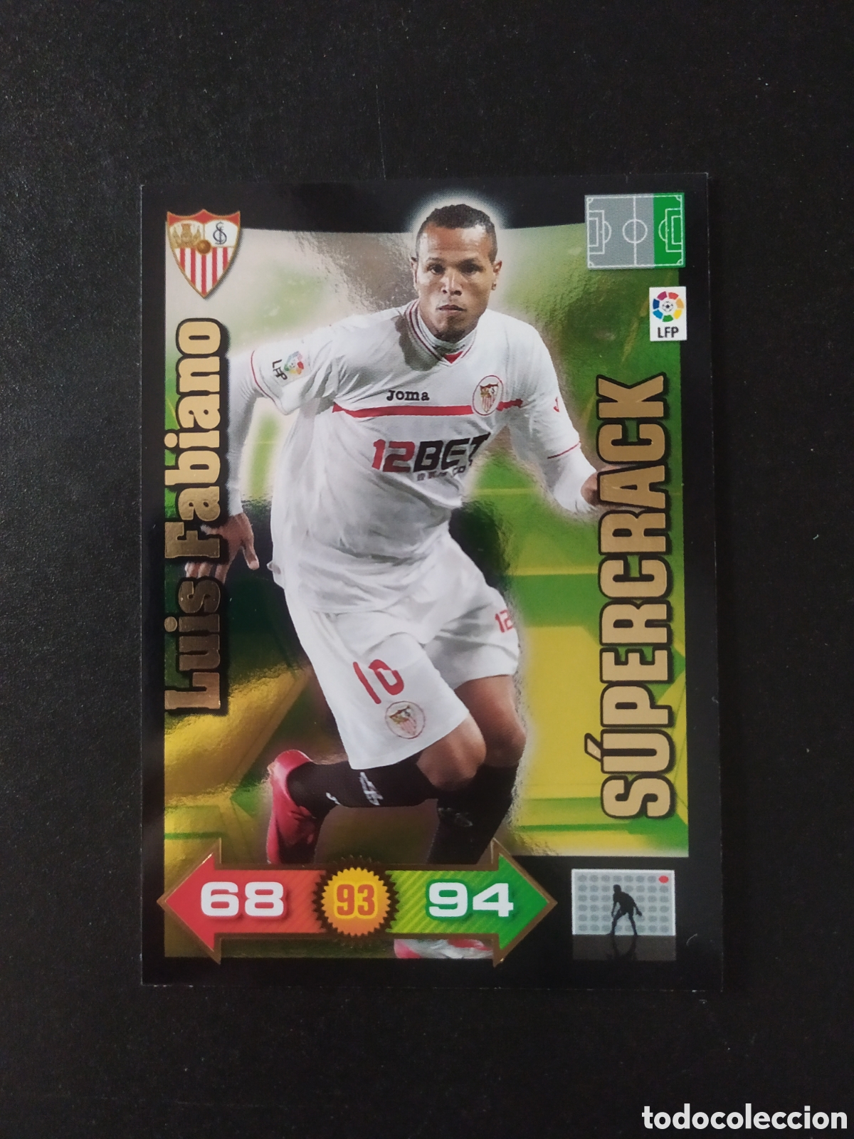 Cromos de Futebol: Adrenalyn 2010 2011 10 11 panini Luis Fabiano supercrack n&deg; 422 seviy