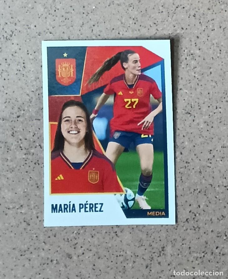 Fu&szlig;ball-Sticker: Cromo 51 Mar&iacute;a P&eacute;rez. Colecci&oacute;n Oficial de la Selecci&oacute;n Espa&ntilde;ola de F&uacute;tbol 2024 PANINI Nuevo
