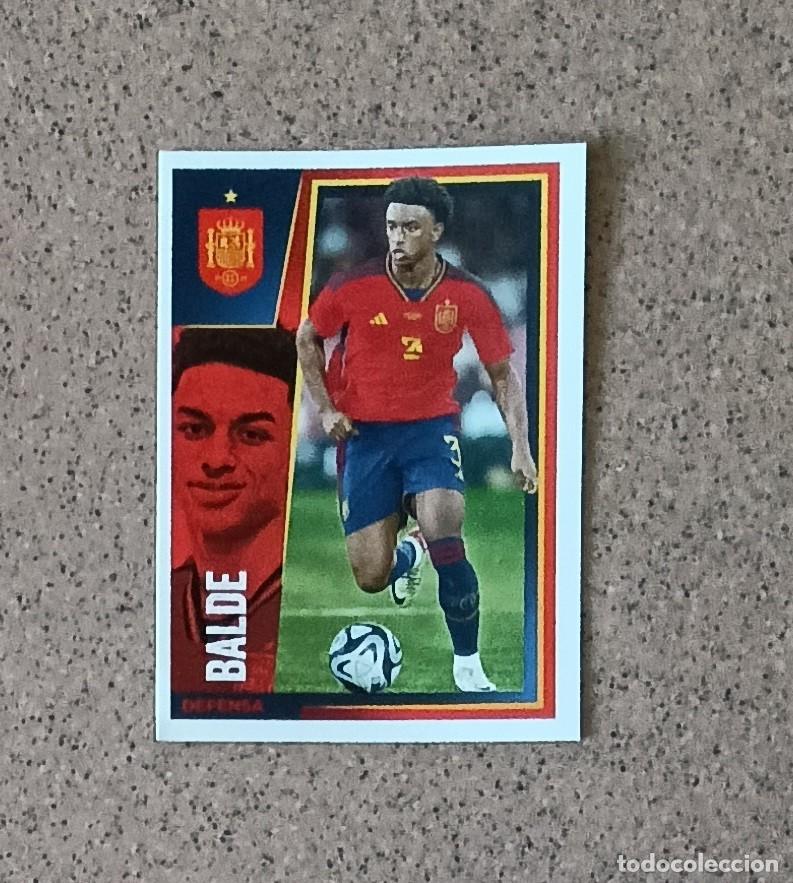 Cromos de Futebol: Cromo 17 Balde. Colecci&oacute;n Oficial de la Selecci&oacute;n Espa&ntilde;ola de F&uacute;tbol 2024 PANINI Nuevo