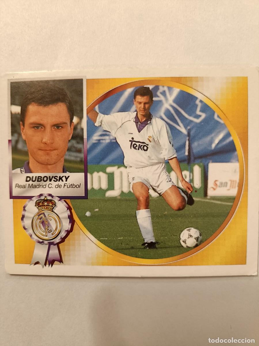 Cromos de f&uacute;tbol: DUBOVSKY REAL MADRID 94/95 ESTE - Foto 1