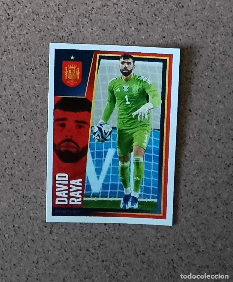 Cromos de f&uacute;tbol: Cromo 8 David Raya. Colecci&oacute;n Oficial de la Selecci&oacute;n Espa&ntilde;ola de F&uacute;tbol 2024 PANINI Nuevo