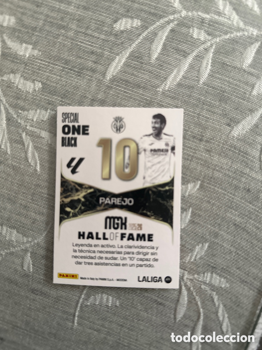 Cromos de f&uacute;tbol: Parejo special One black - Foto 2