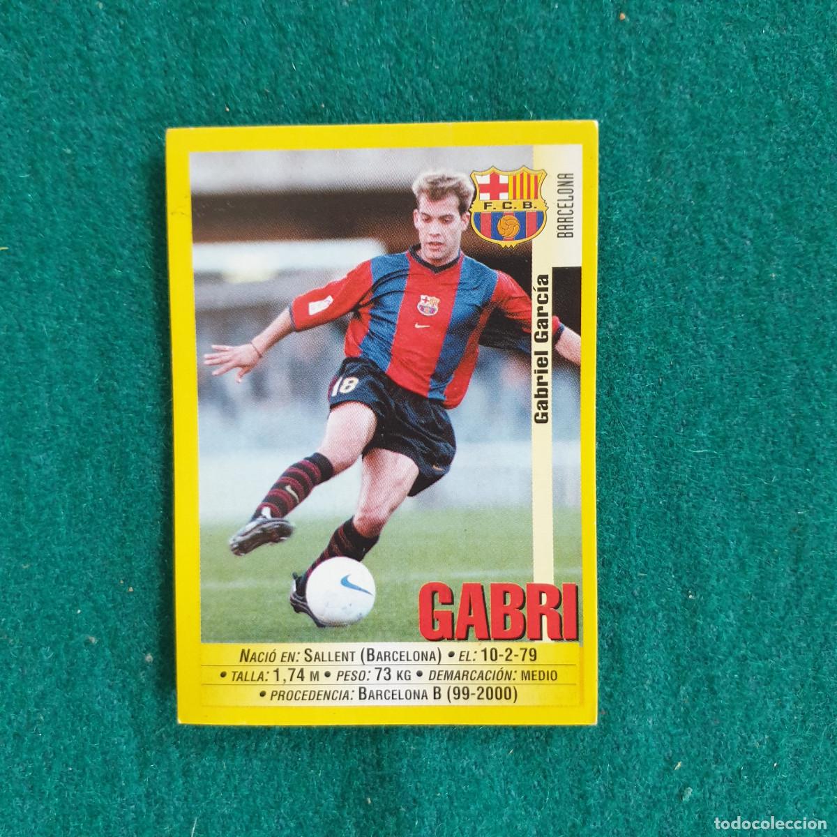 Cromos de f&uacute;tbol: GABRI 9 A PANINI 1999 2000 - Foto 1