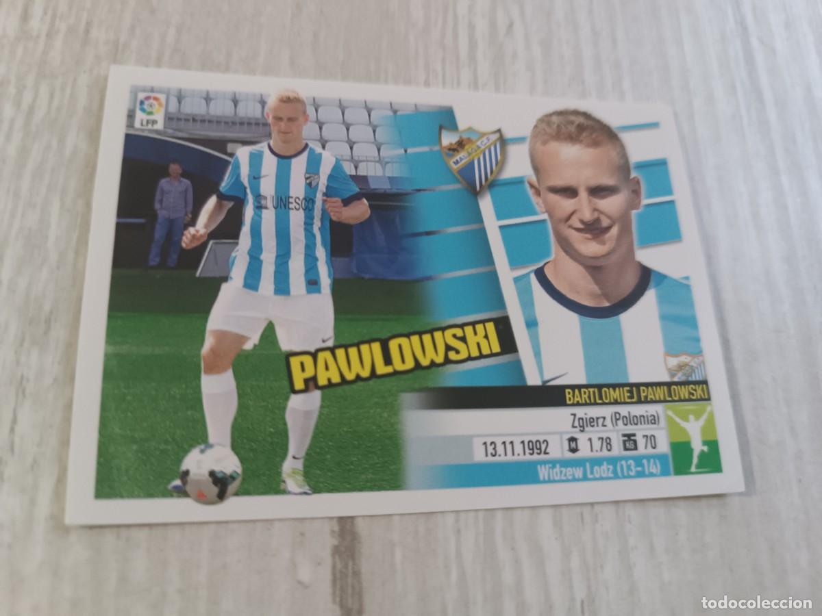 Cromos de F&uacute;tbol: PAWLOWSKI COLOCA LIGA ESTE 2013 2014 13 14. NUNCA PEGADO.