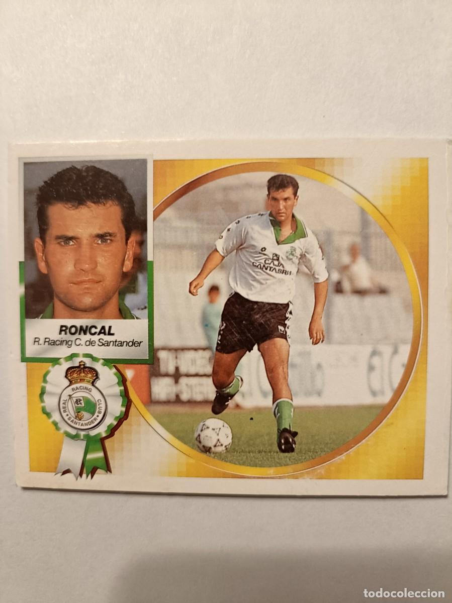 Cromos de f&uacute;tbol: RONCAL RACING DE SANTANDER 94/95 ESTE - Foto 1