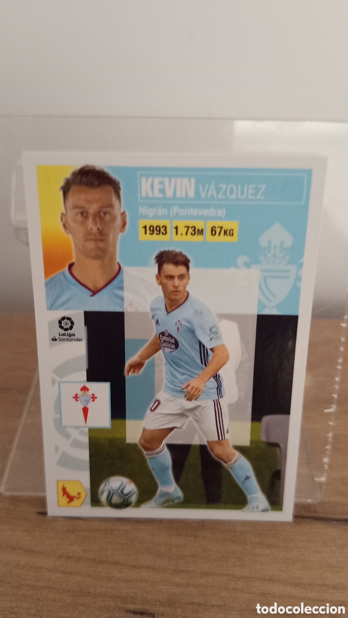 Cromos de F&uacute;tbol: ❇️ CROMO STICKER ⚽ KEVIN V&Aacute;ZQUEZ CELTA DE VIGO 5 A 2020 2021 20 21 LIGA SANTANDER PANINI ❇️