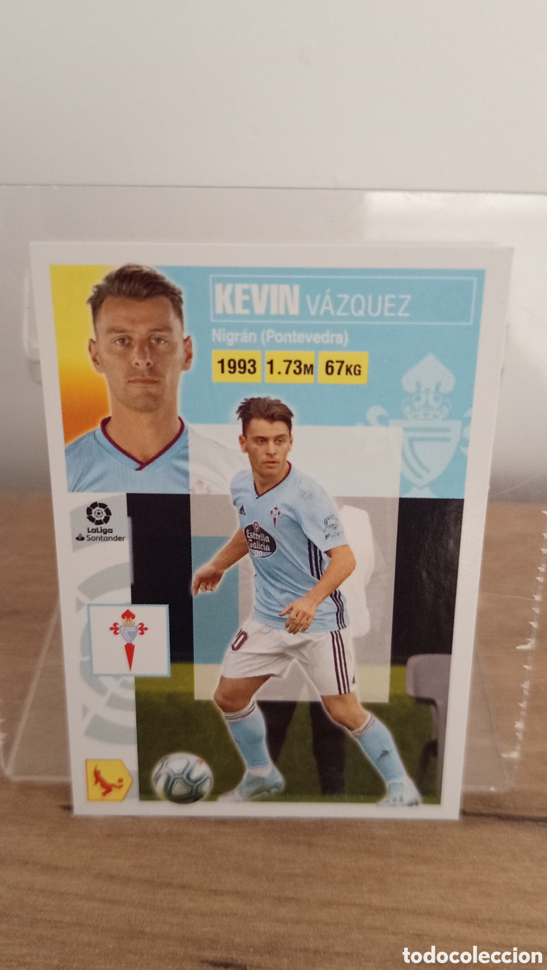 Cromos de F&uacute;tbol: ❇️ CROMO STICKER ⚽ KEVIN V&Aacute;ZQUEZ CELTA DE VIGO 5 A 2020 2021 20 21 LIGA SANTANDER PANINI ❇️