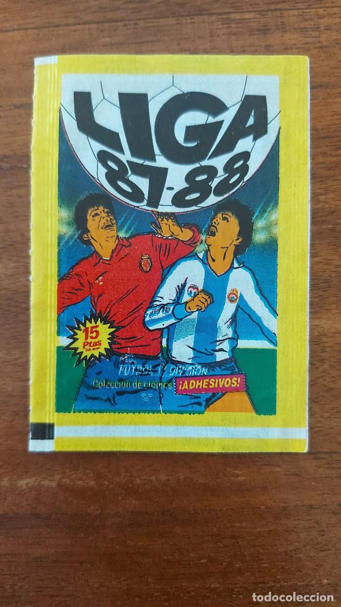 Cromos de f&uacute;tbol: SOBRE ABIERTO VACIO EDICIONES ESTE LIGA 87-88 1987/88