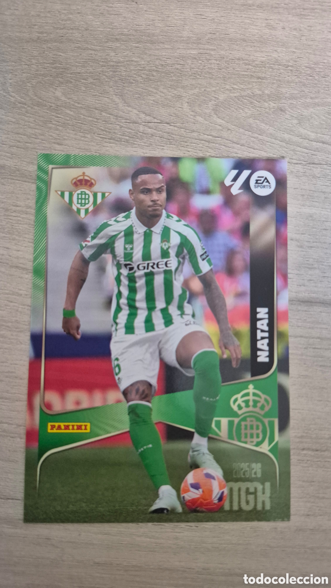 Figurine di Calcio: N&deg;97 Betis Natan Megacracks 25/26