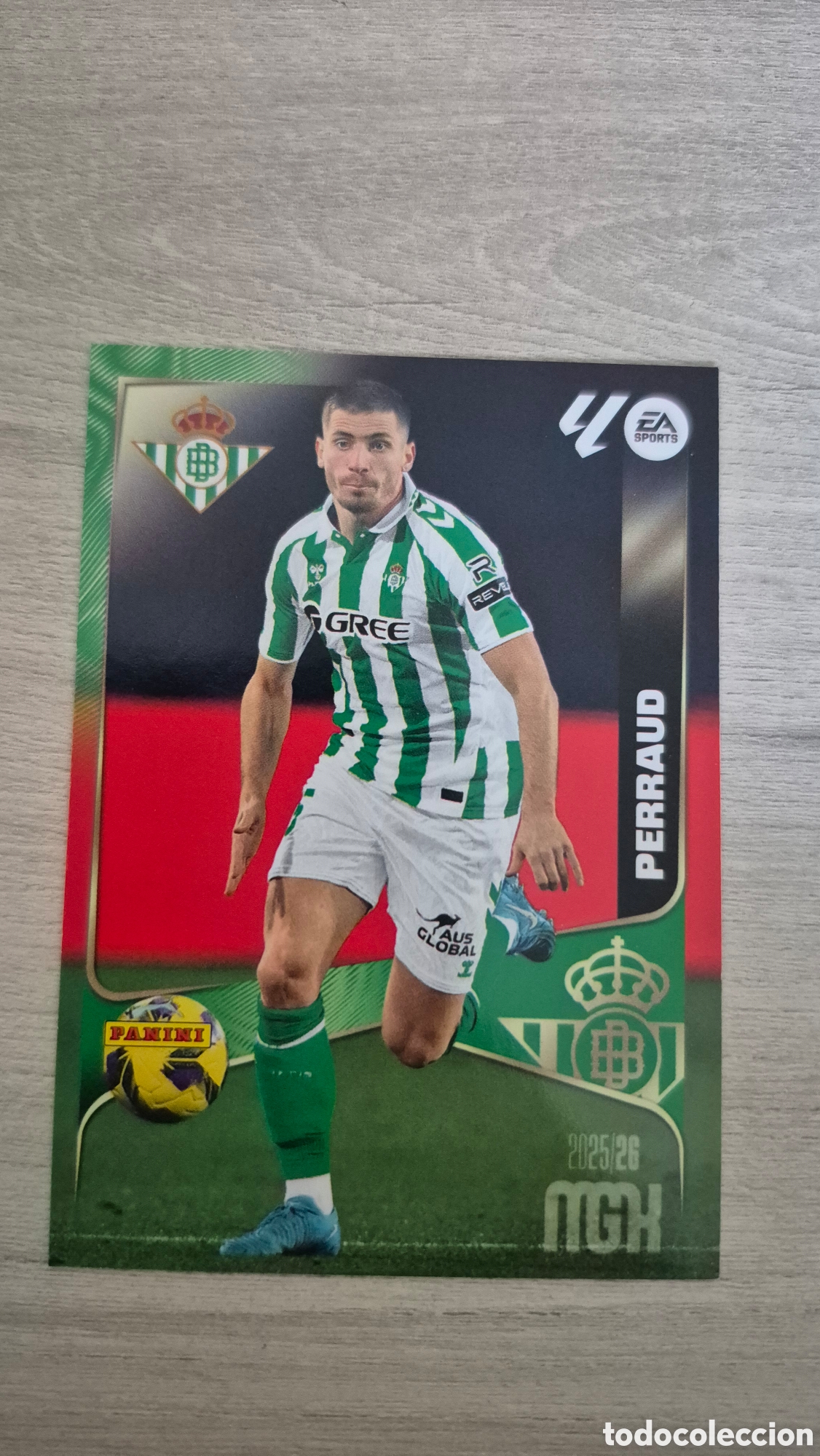 Figurine di Calcio: N&deg;98 Betis Perraud Megacracks 25/26
