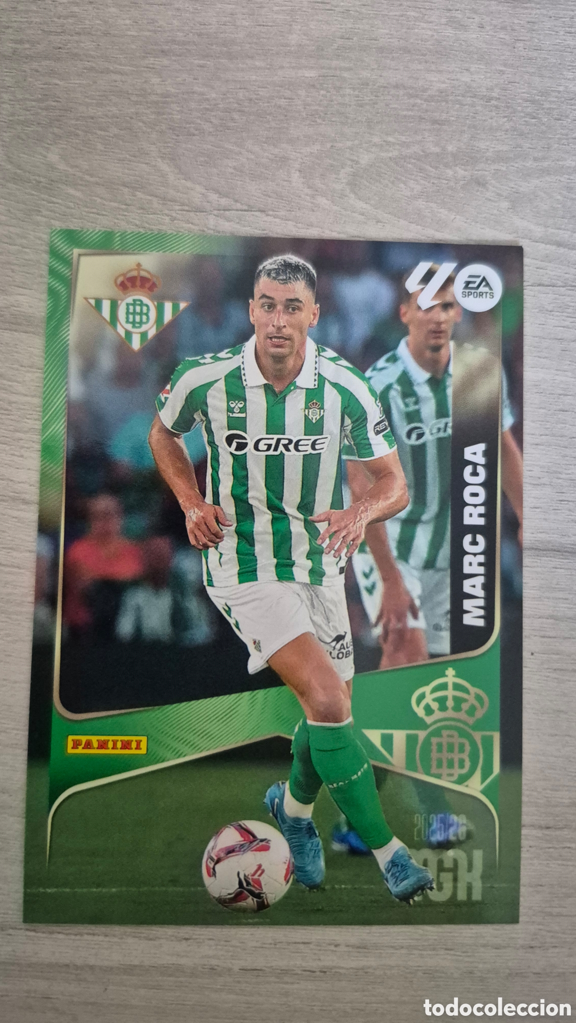 Figurine di Calcio: N&deg;99 Betis Marc Roca Megacracks 25/26
