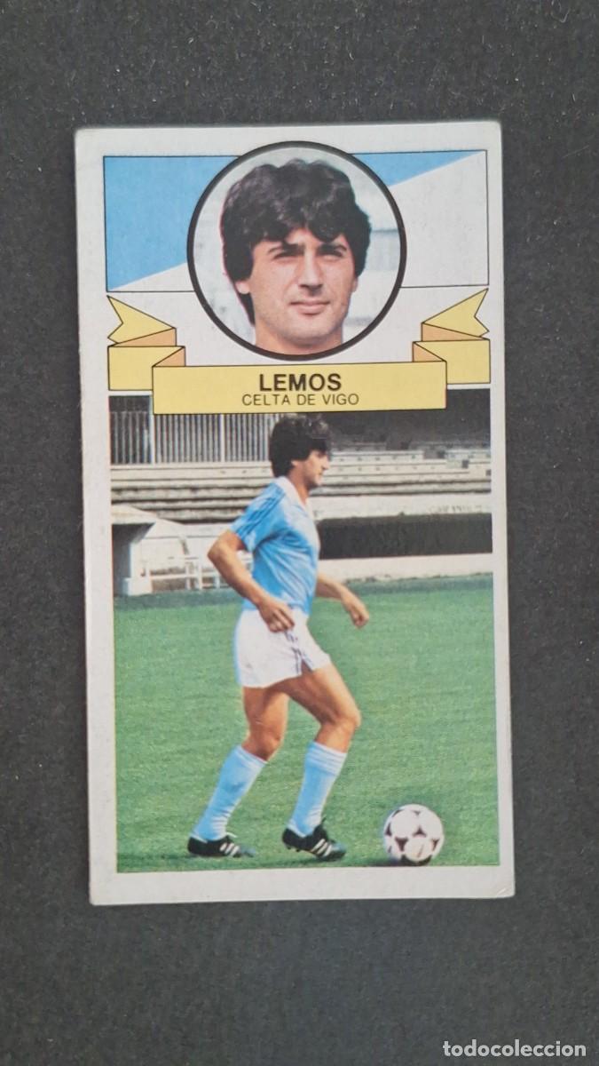 Cromos de F&uacute;tbol: L3 LEMOS CELTA DE VIGO LIGA ESTE 1985 1986 85 86 NUNCA PEGADO SIN PEGAR