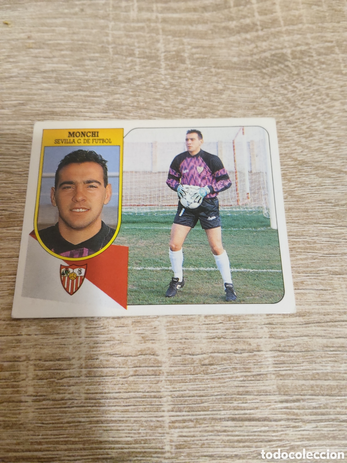 Figurine di Calcio: Monchi Sevilla liga 1991 1992 91 92 ediciones este