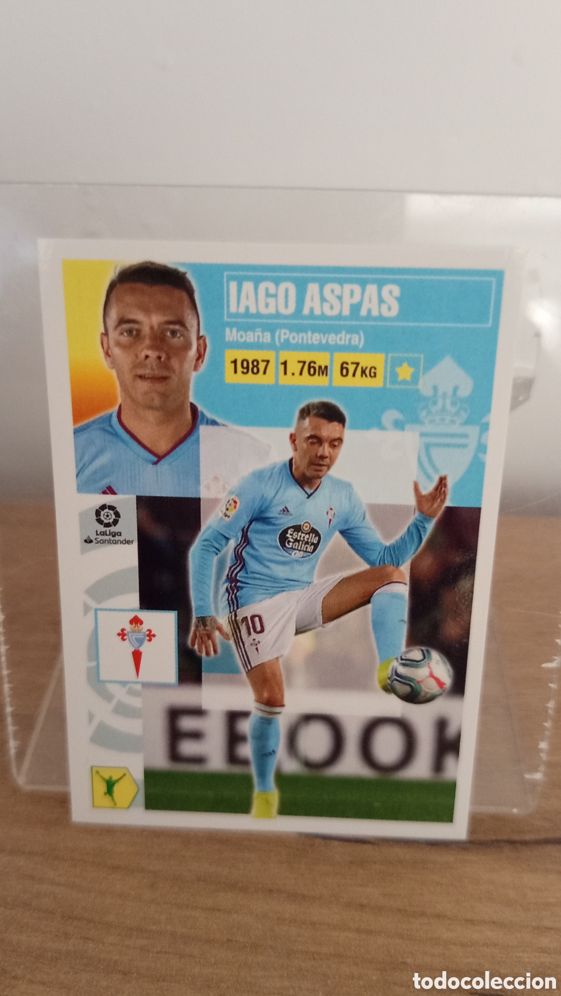 Cromos de F&uacute;tbol: ❇️ CROMO STICKER ⚽ IAGO ASPAS CELTA DE VIGO 17 2020 2021 20 21 LIGA SANTANDER PANINI ❇️