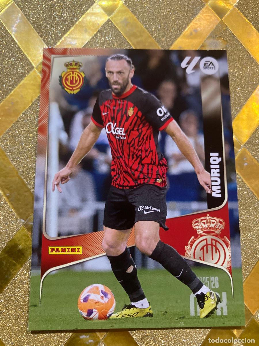 Cromos de F&uacute;tbol: CROMO DE FUTBOL NUMERO 250 MURIQI MALLORCA MEGACRACKS 2025 2026 MGK PANINI !