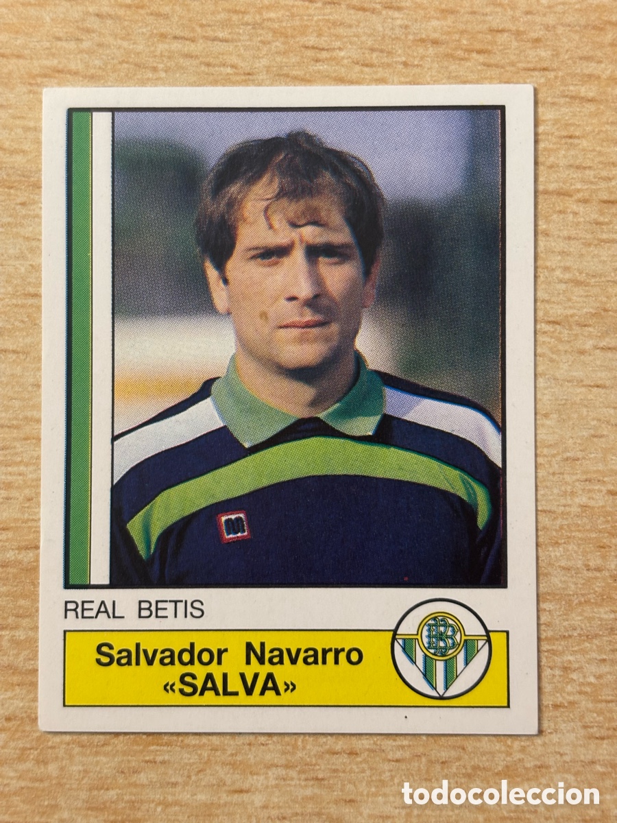 Fu&szlig;ball-Sticker: # 74 Salva Real Betis Futbol 87 Panini sin pegar