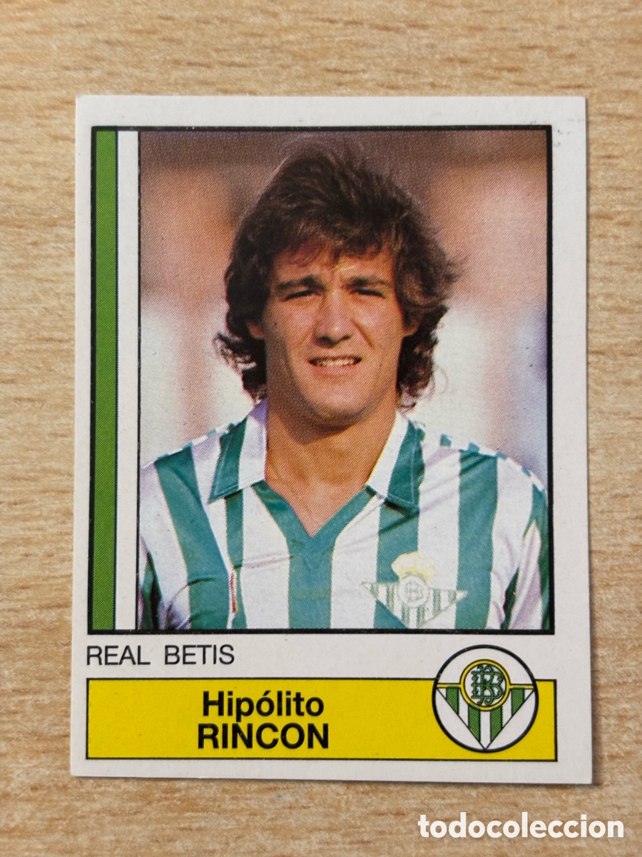 Fu&szlig;ball-Sticker: # 71 Rinc&oacute;n Real Betis F&uacute;tbol 87 Panini sin pegar