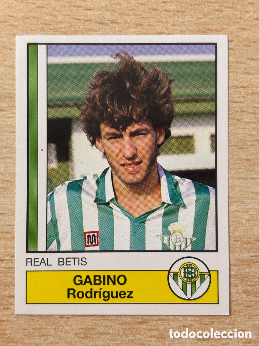 Fu&szlig;ball-Sticker: # 70 Gabino Real Betis F&uacute;tbol 87 Panini sin pegar