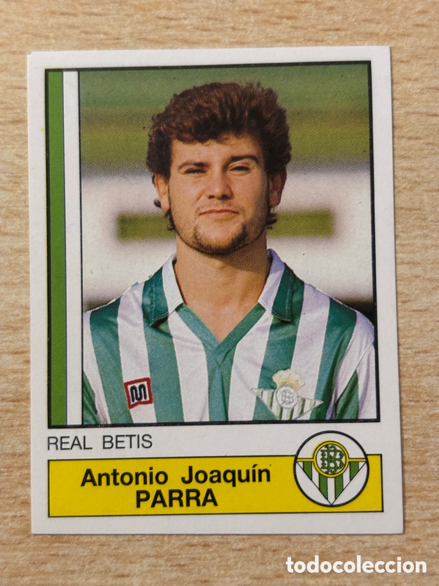 Fu&szlig;ball-Sticker: # 69 Parra Real Betis F&uacute;tbol 87 Panini sin pegar