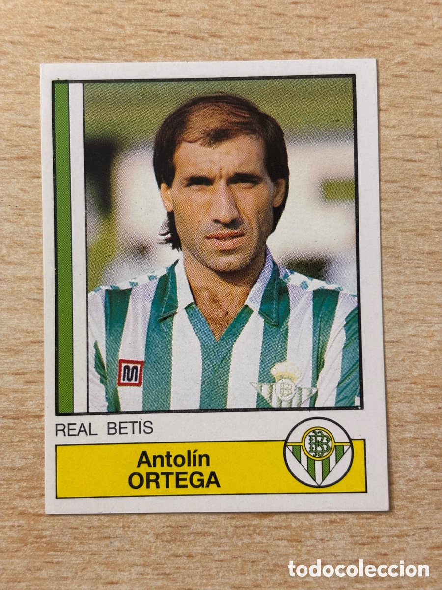 Fu&szlig;ball-Sticker: # 68 Ortega Real Betis F&uacute;tbol 87 Panini sin pegar