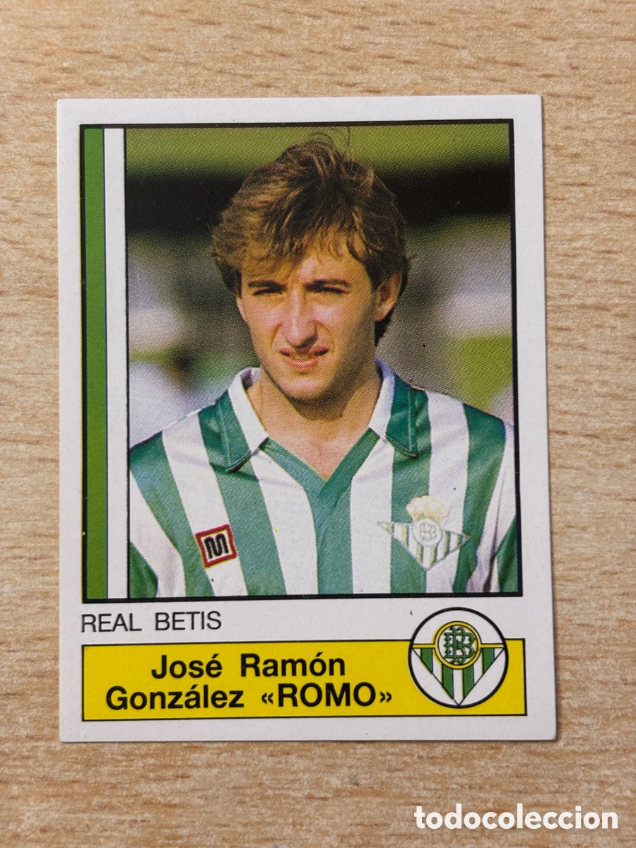 Fu&szlig;ball-Sticker: # 67 Romo Real Betis F&uacute;tbol 87 Panini sin pegar