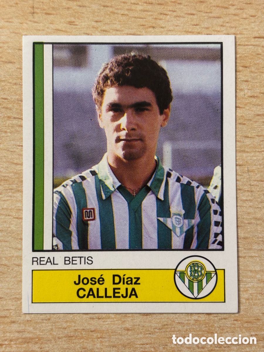 Fu&szlig;ball-Sticker: # 66 Calleja Real Betis F&uacute;tbol 87 Panini sin pegar