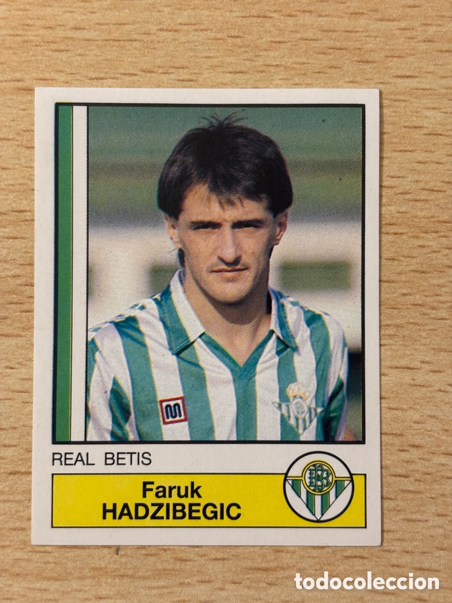 Cartes &agrave; collectionner de Football: # 62 Hadzibegic Real Betis F&uacute;tbol 87 Panini sin pegar