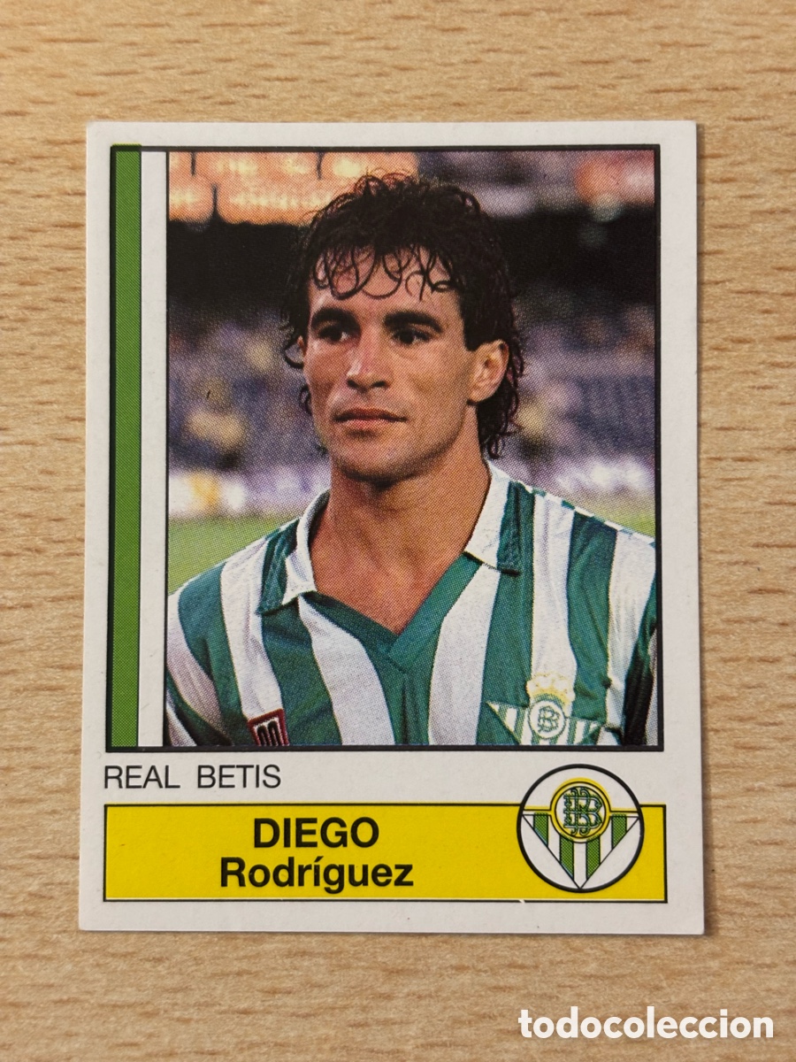 Cartes &agrave; collectionner de Football: # 61 Diego Real Betis F&uacute;tbol 87 Panini sin pegar