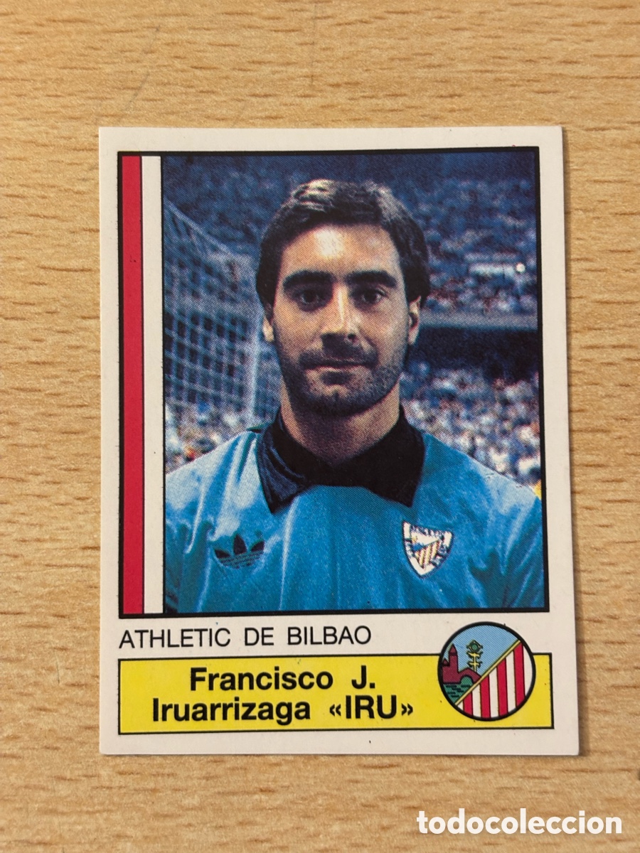 Cromos de Futebol: # 17 Iru Athletic Club de Bilbao Futbol 87 Panini sin pegar