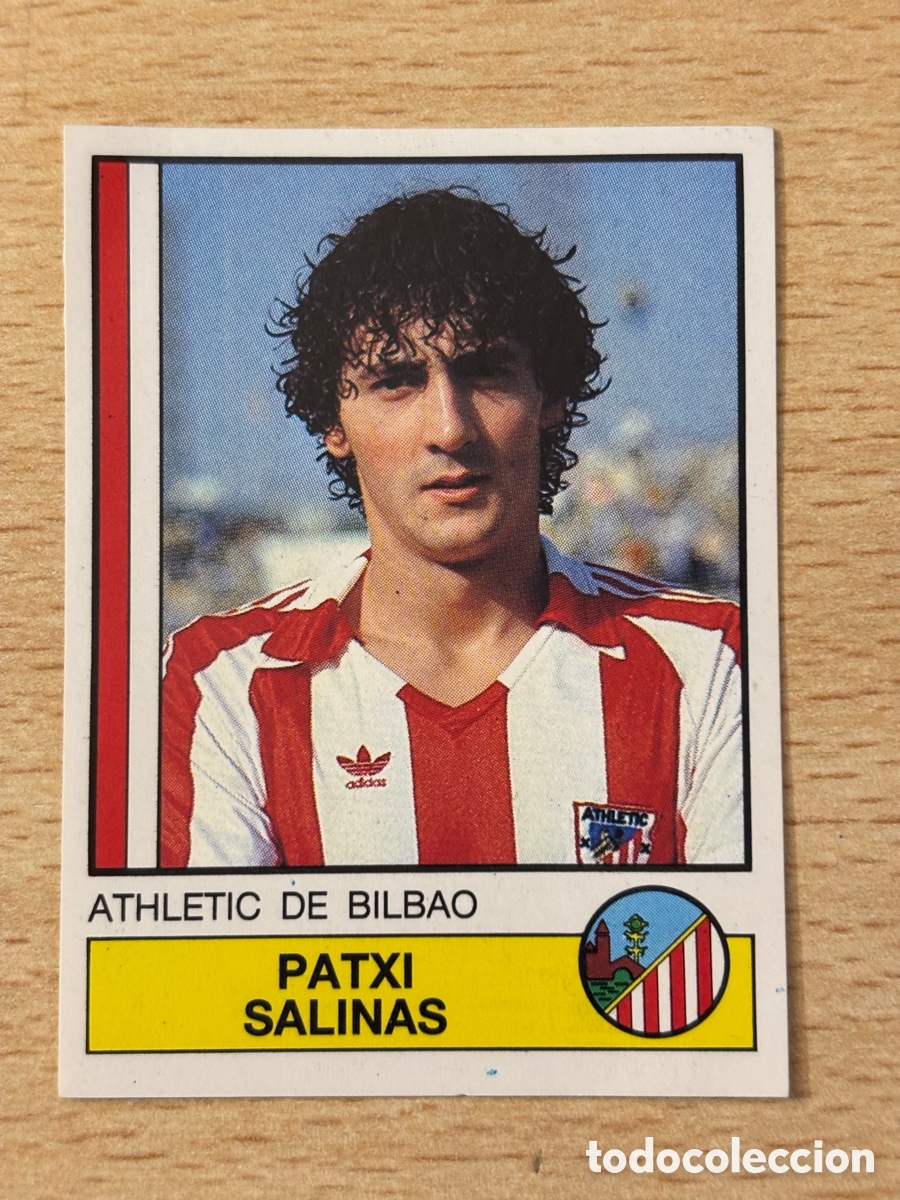 Cromos de Futebol: # 9 Patxi Salinas Athletic Club de Bilbao Futbol 87 Panini sin pegar