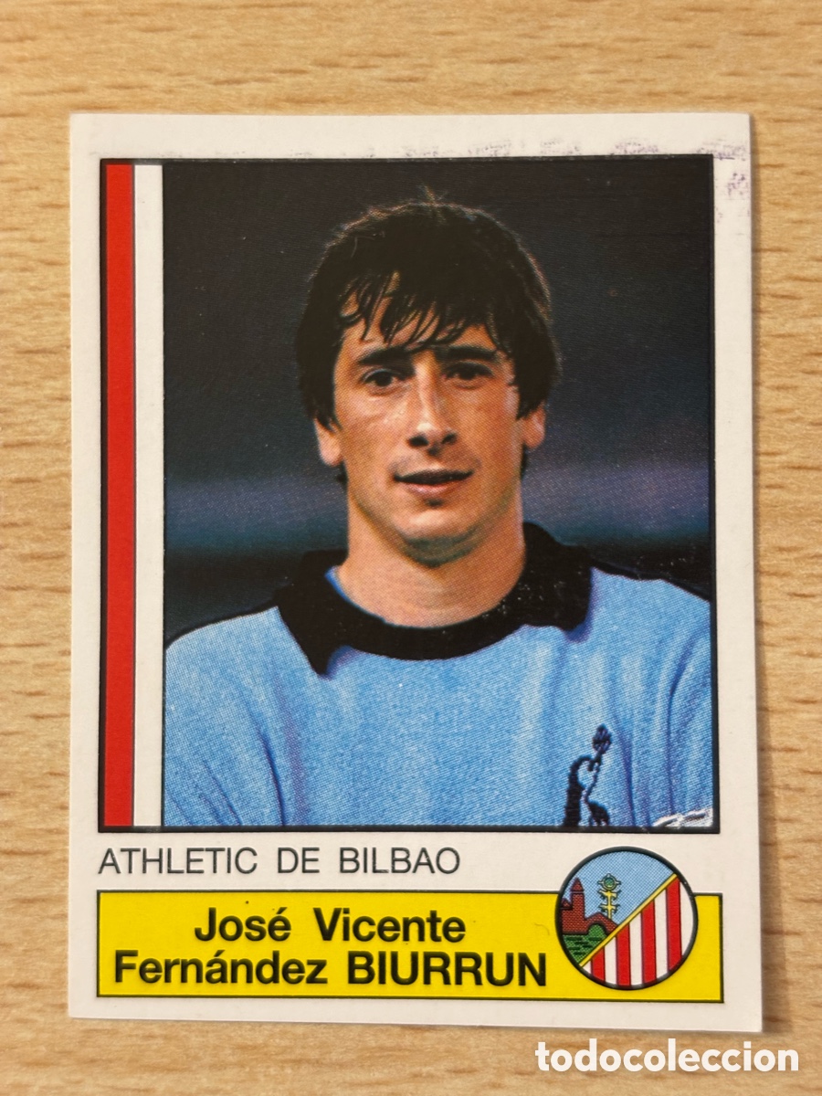 Cromos de Futebol: # 3 Biurrun Athletic Club de Bilbao Futbol 87 Panini sin pegar