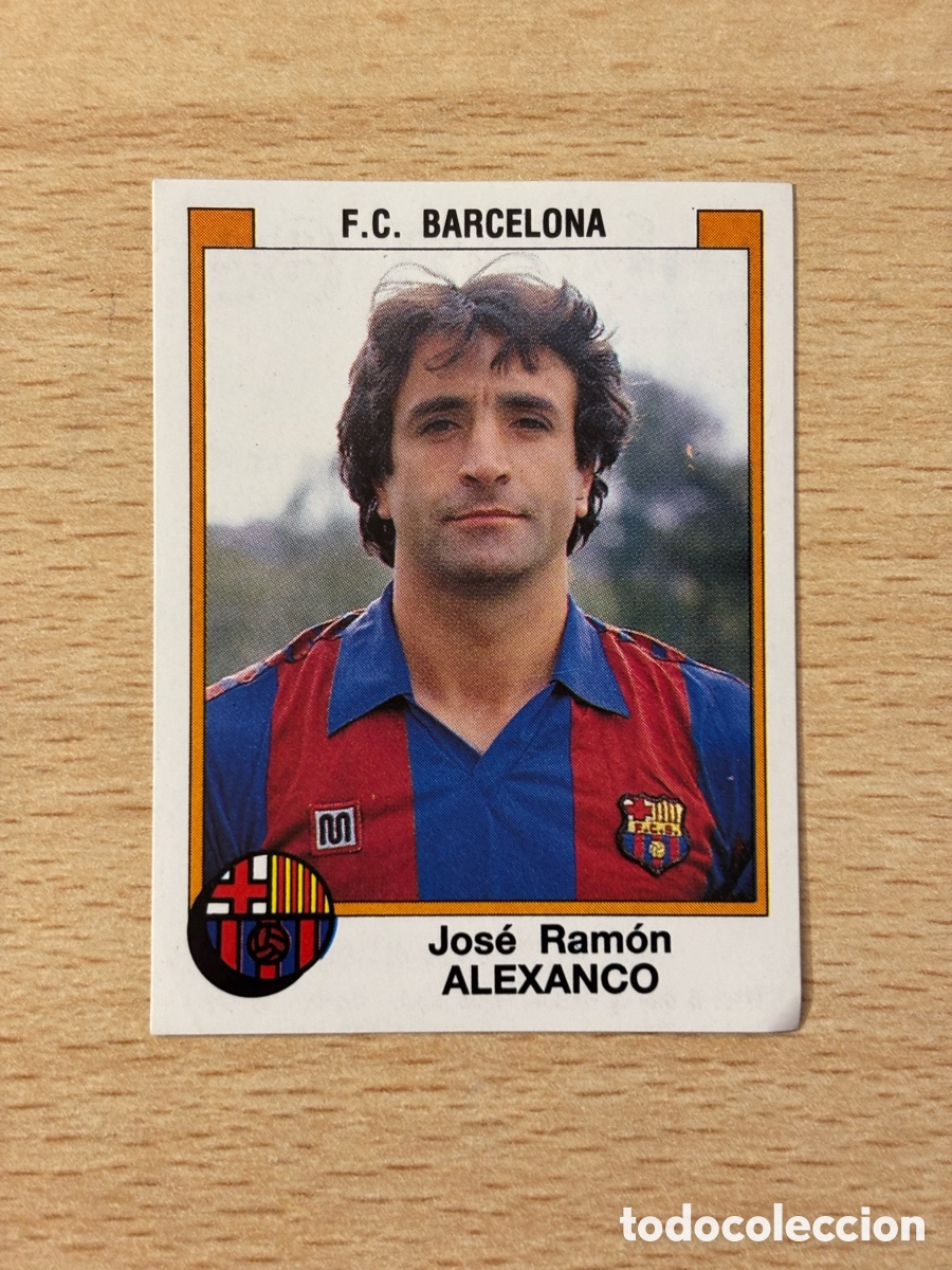 Cromos de F&uacute;tbol: # 50 Alexanco FC Barcelona Futbol 88 Panini sin pegar