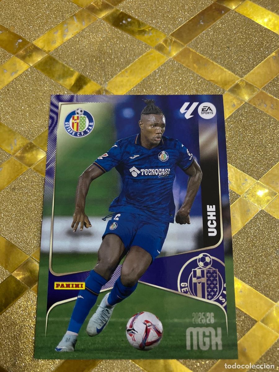 Cromos de Futebol: CROMO DE FUTBOL NUMERO 175 UCHE GETAFE MEGACRACKS 2025 2026 MGK PANINI !