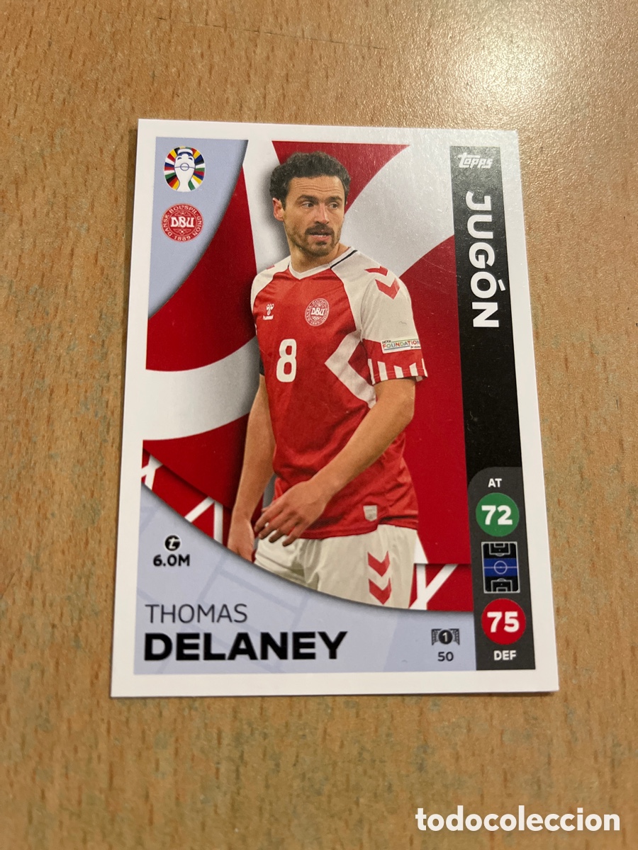 Cartes &agrave; collectionner de Football: Delaney Dinamarca Euro 2024 topps LIDL