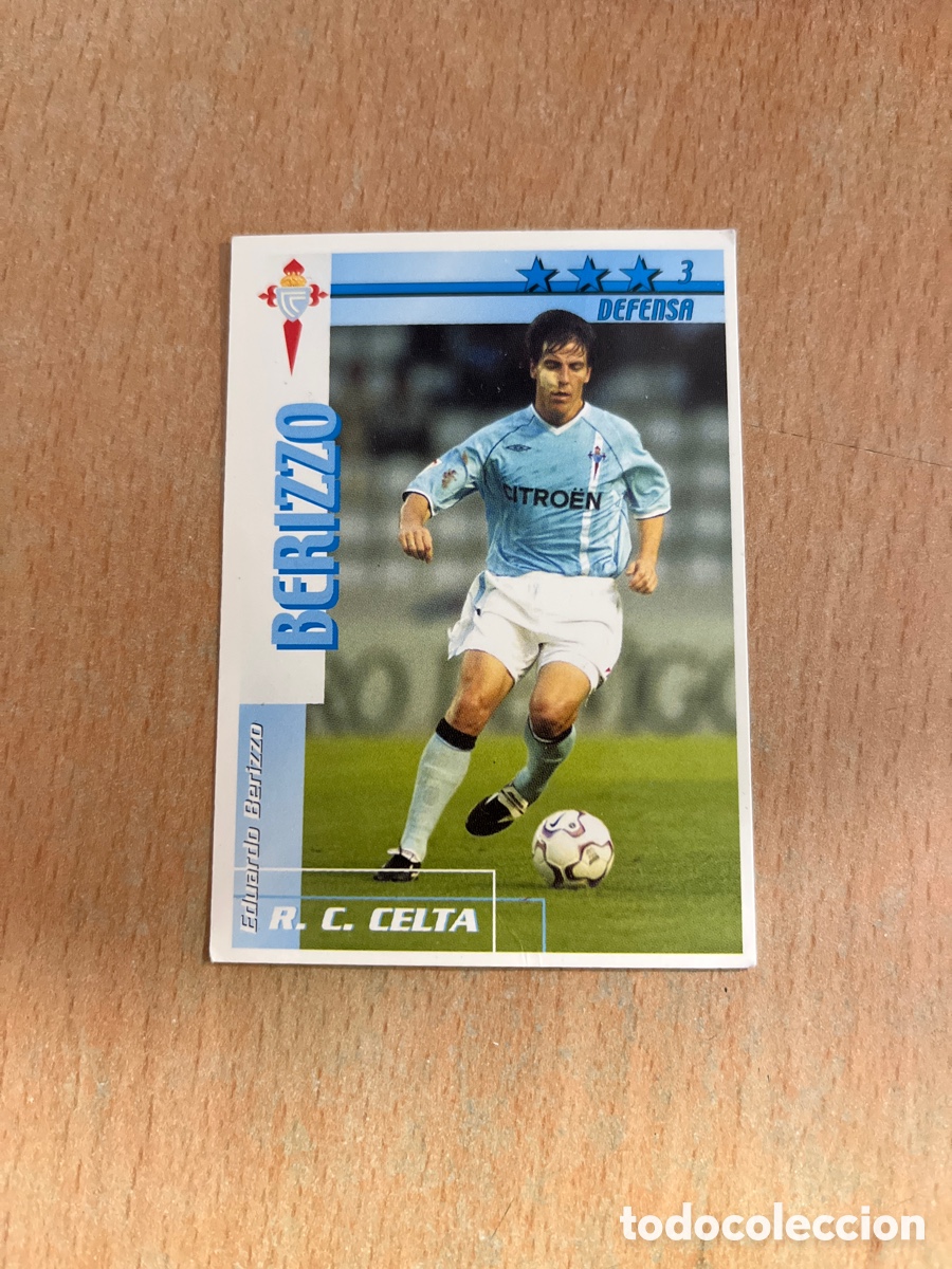 Cromos de F&uacute;tbol: Berizzo celta de Vigo 2002 2003 FUTBOL MATCH TOTAL MAGIC BOX 02 03