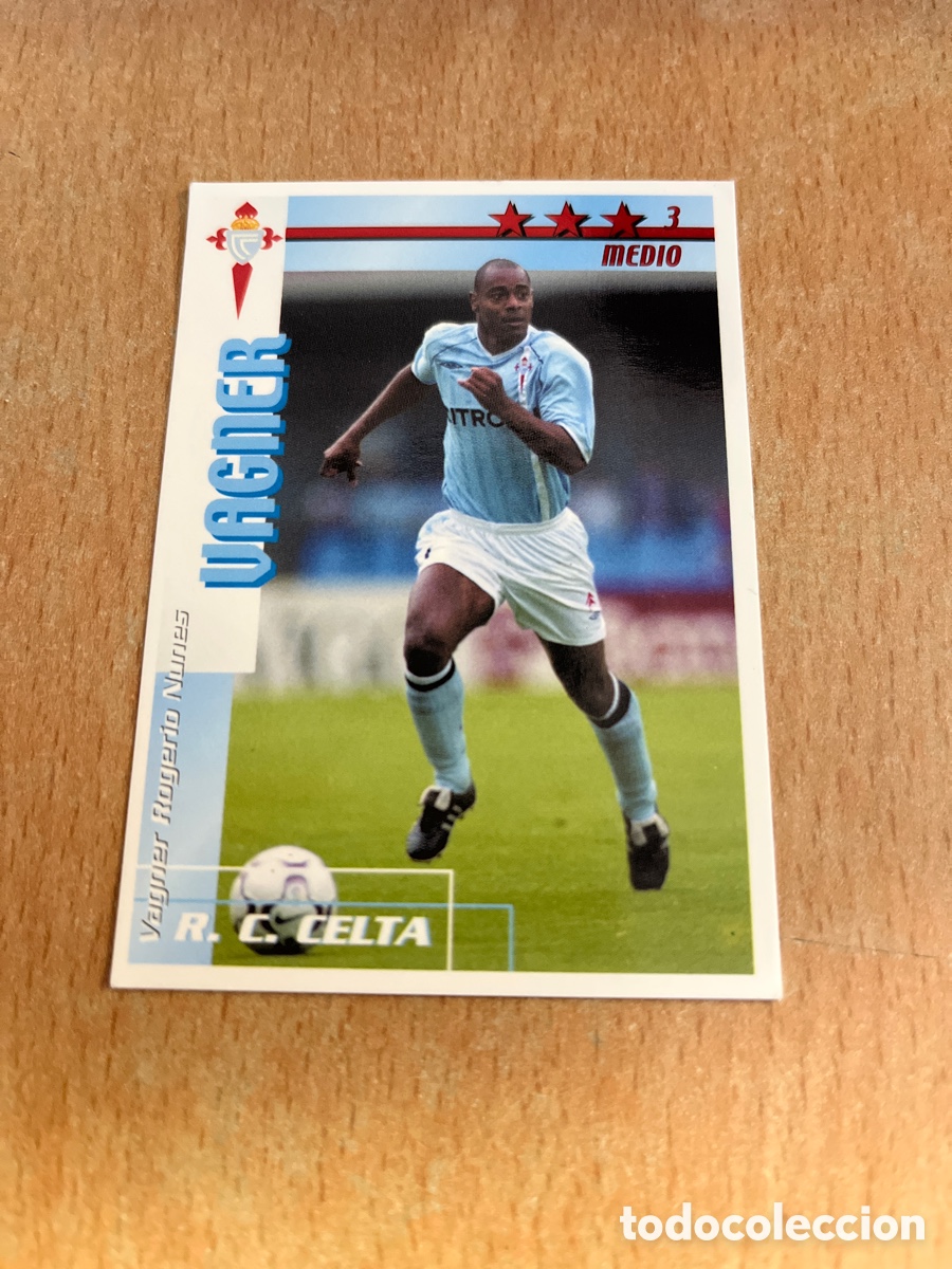 Cartes &agrave; collectionner de Football: Vagner Celta de Vigo 2002 2003 FUTBOL MATCH TOTAL MAGIC BOX 02 03