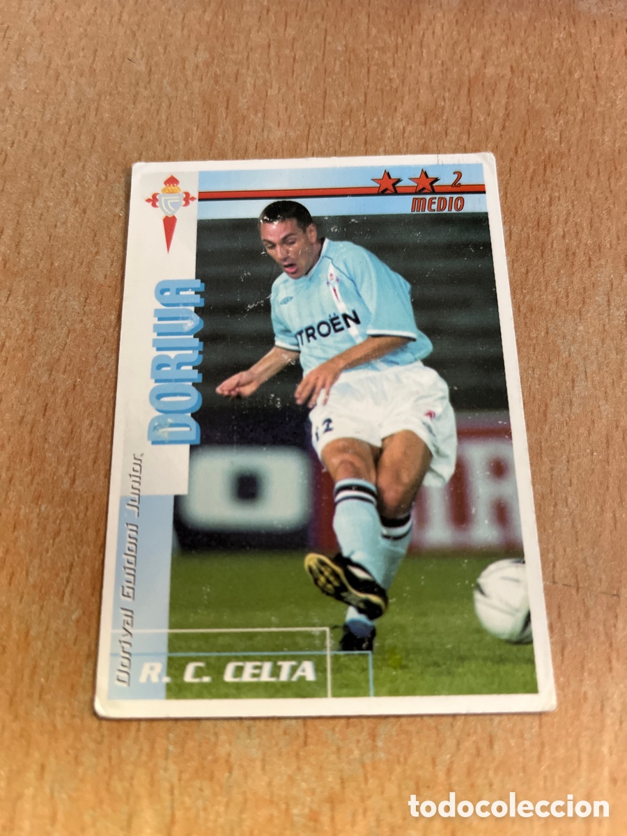 Cromos de F&uacute;tbol: Doriva Celta de Vigo 2002 2003 FUTBOL MATCH TOTAL MAGIC BOX 02 03