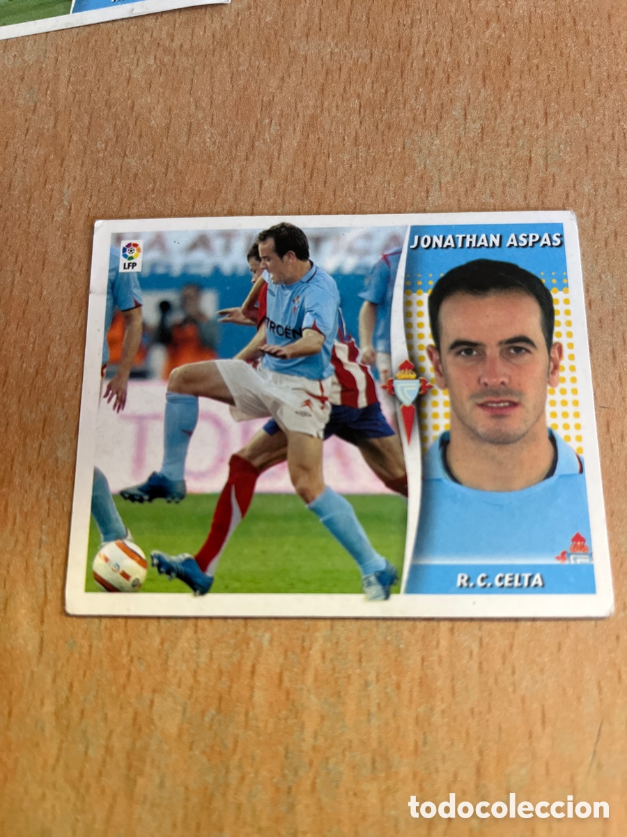 Cromos de F&uacute;tbol: Jonathan Aspas Celta de Vigo 06 07 Liga este 2006 2007