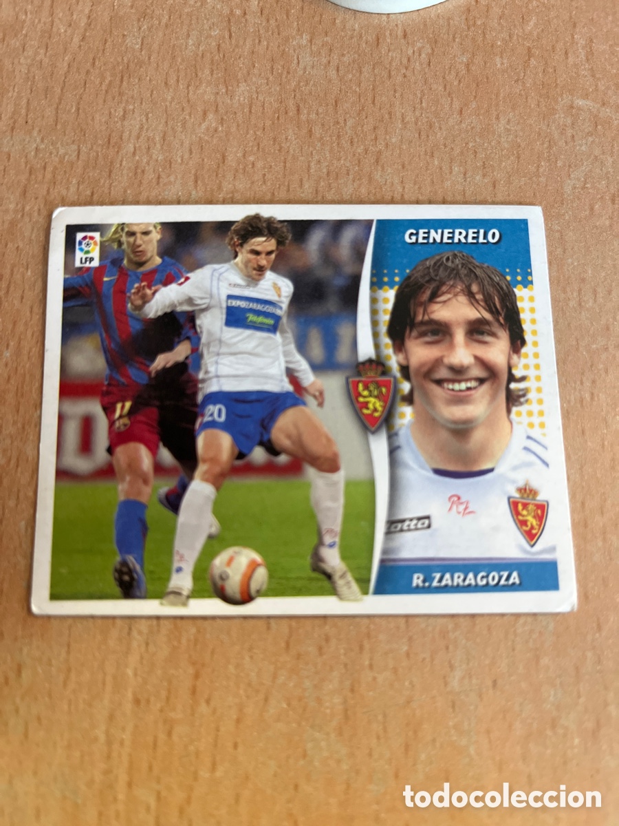 Cartes &agrave; collectionner de Football: Generelo Zaragoza 06 07 Liga este 2006 2007