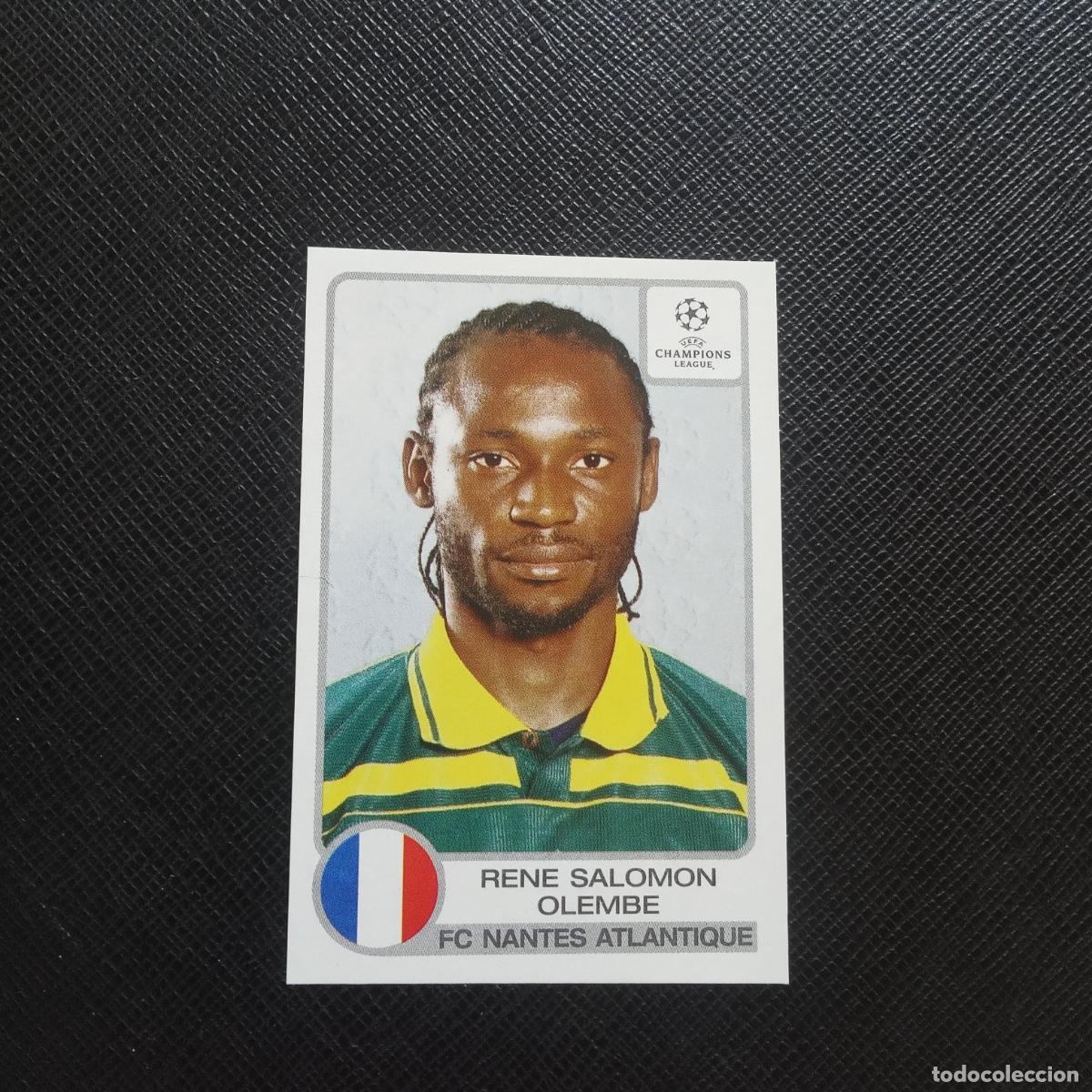 Cromos de f&uacute;tbol: 124 OLEMBE NANTES PANINI CHAMPIONS LEAGUE 2001 2002 FUTBOL 01 02 - SIN PEGAR - A40 PG163