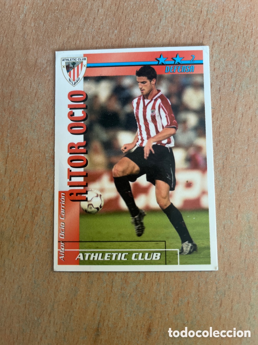 Cartes &agrave; collectionner de Football: Aitor ocio Athletic Club 2002 2003 FUTBOL MATCH TOTAL MAGIC BOX 02 03