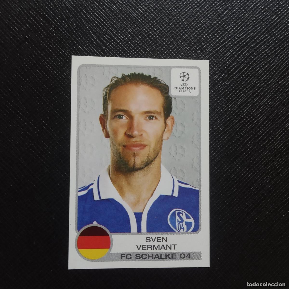 Cromos de f&uacute;tbol: 89 SVEN VERMANT SCHALKER 04 PANINI CHAMPIONS LEAGUE 2001 2002 FUTBOL 01 02 - SIN PEGAR - A40 PG181