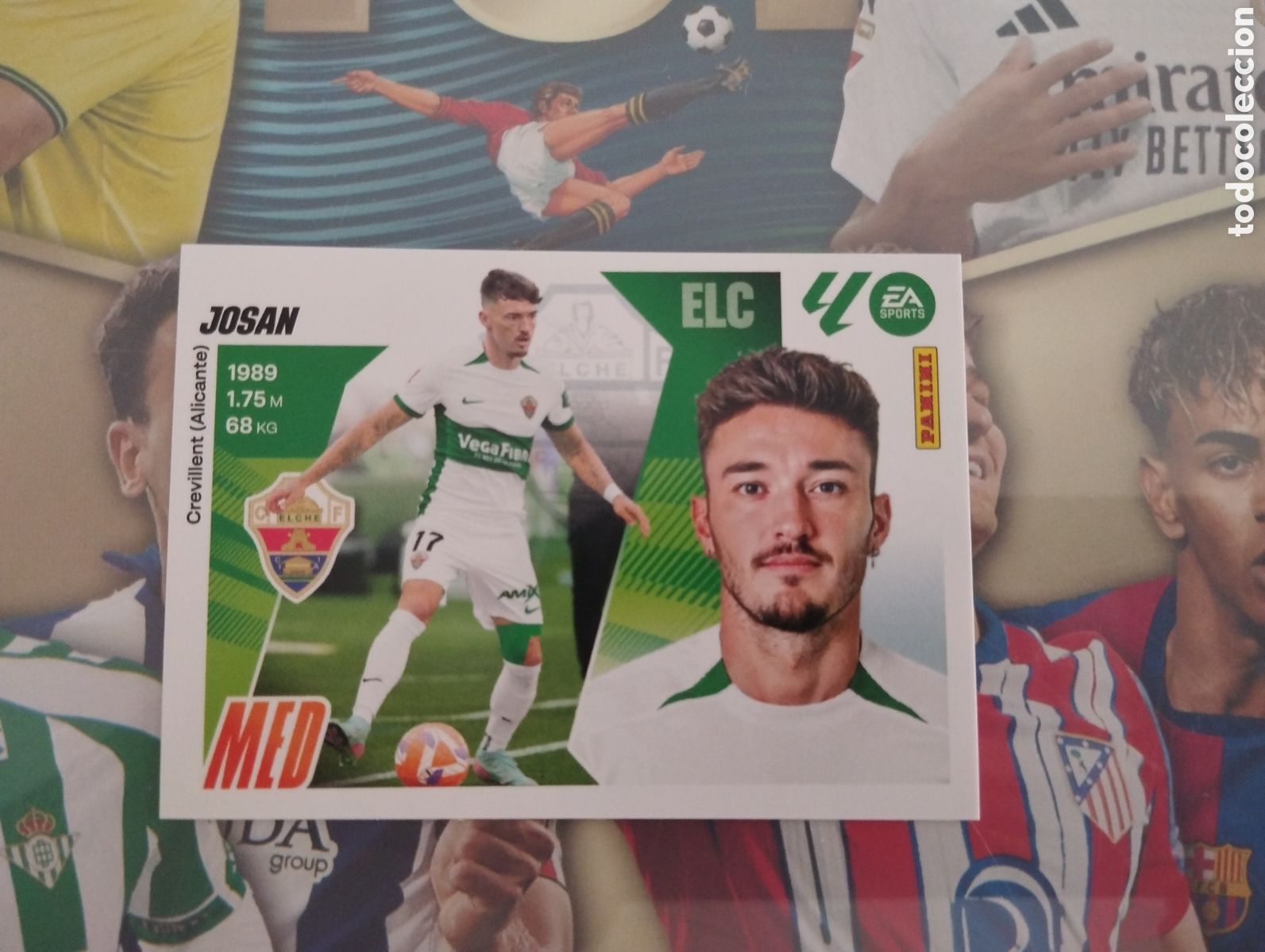 Cromos de Futebol: LIGA ESTE 2025 2026 25 26 - PANINI - N&ordm; 15 A JOSAN ELCHE CF
